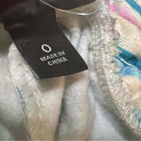 Torrid Tropical Print Athletic Shorts - Blue and Purple - Picture 5 of 5